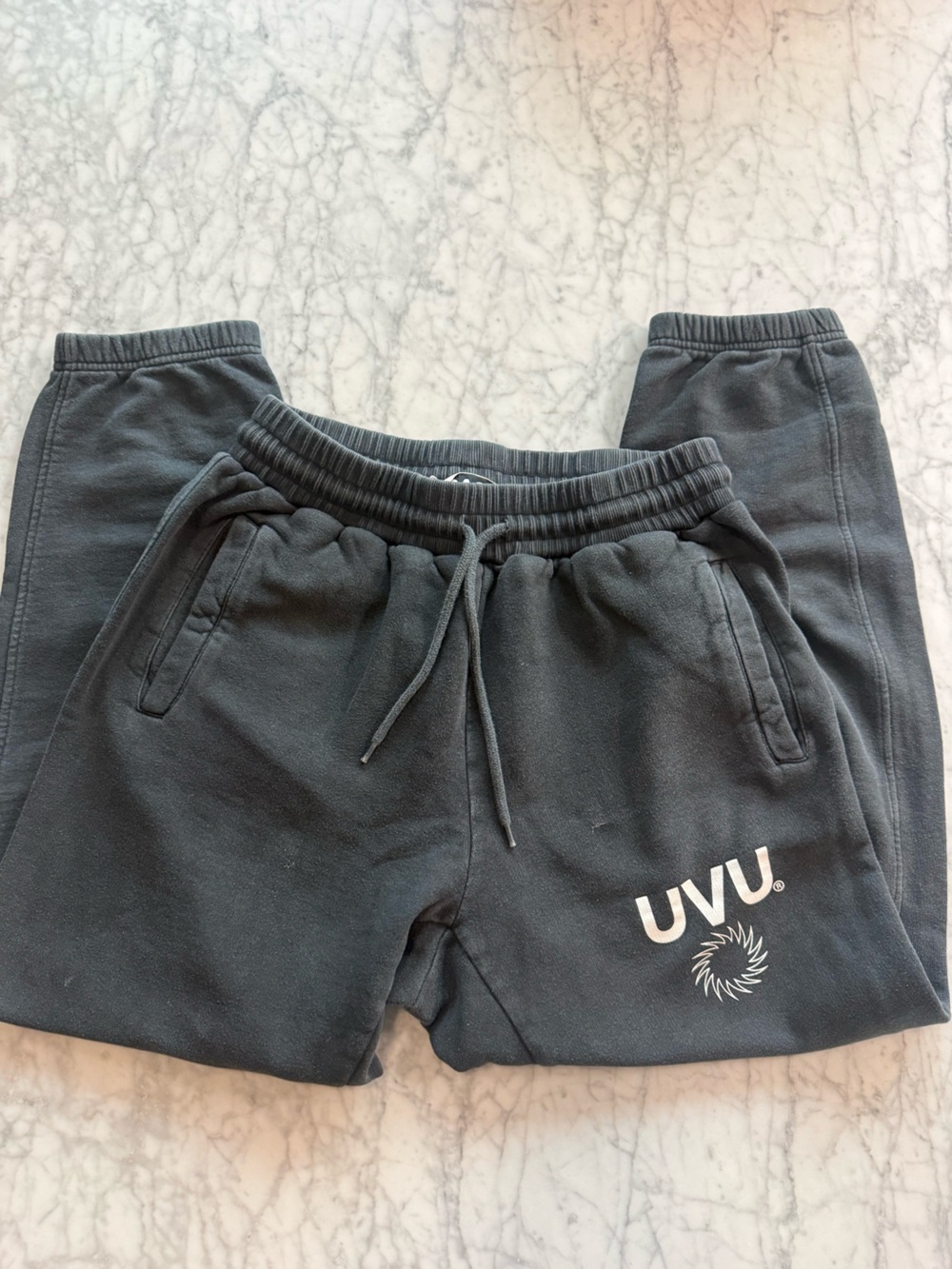 UVU mens Jogger Sweatpants with White Logo